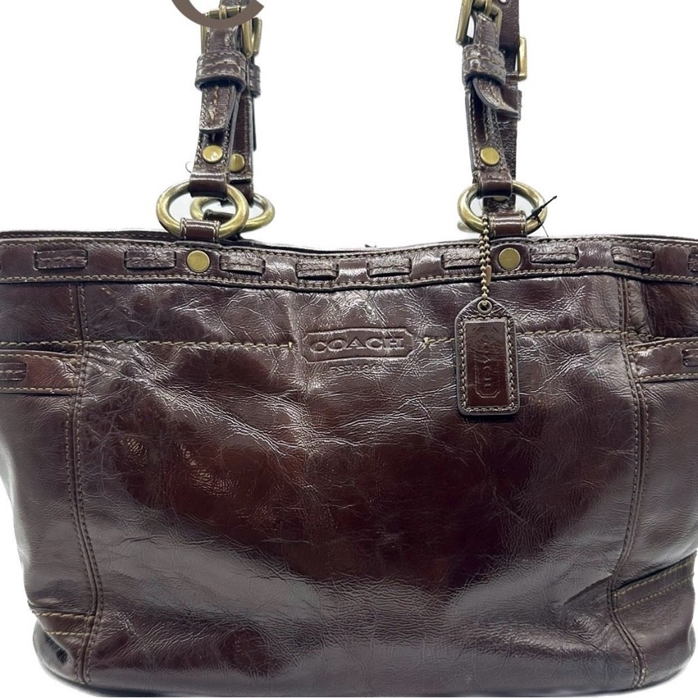 Vintage Coach Gallery Tote